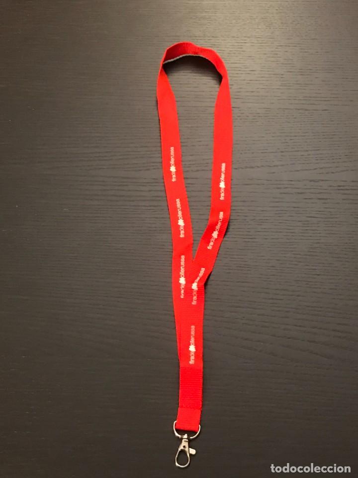 Collectionnisme de portes-cl&eacute;s: CORDON LANYARD PARA MOVIL TARJETA PASE EXPO - PUBLICIDAD FIRA DE MOLLERUSSA