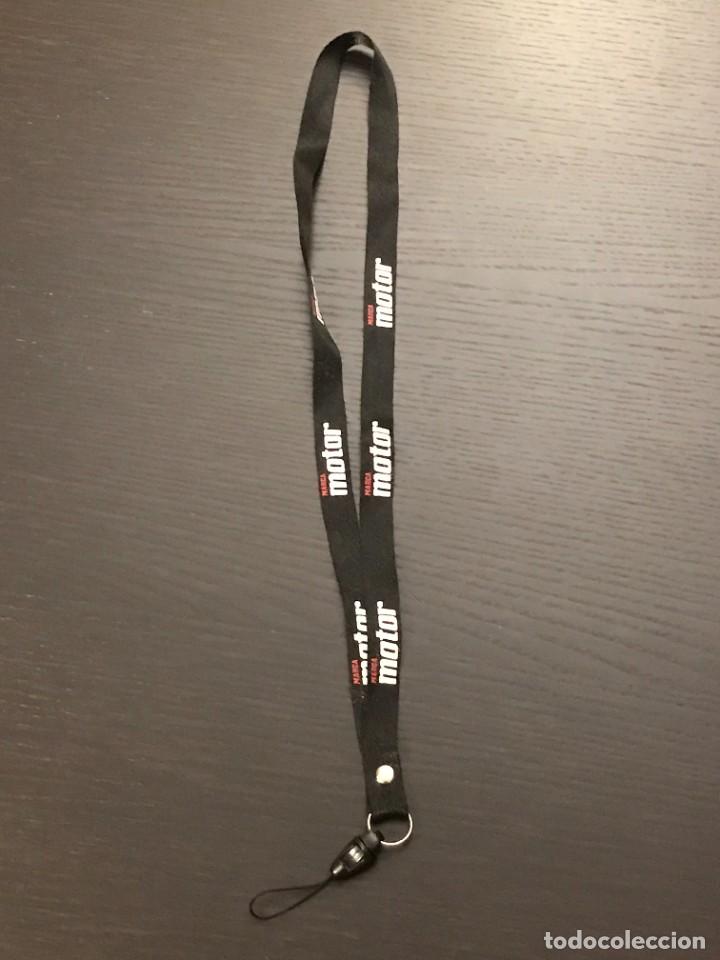 Collectionnisme de portes-cl&eacute;s: CORDON LANYARD PARA MOVIL TARJETA PASE EXPO - PUBLICIDAD MARCA MOTOR TEMATICA AUTOMOVIL
