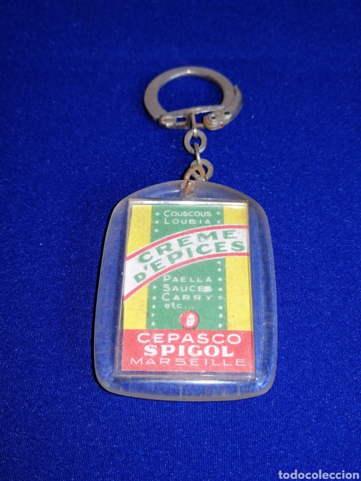 Collection of Keychains: PUBLICIDAD CEPASCO SPIGOK CREME D'EPICES A&Ntilde;OS 60