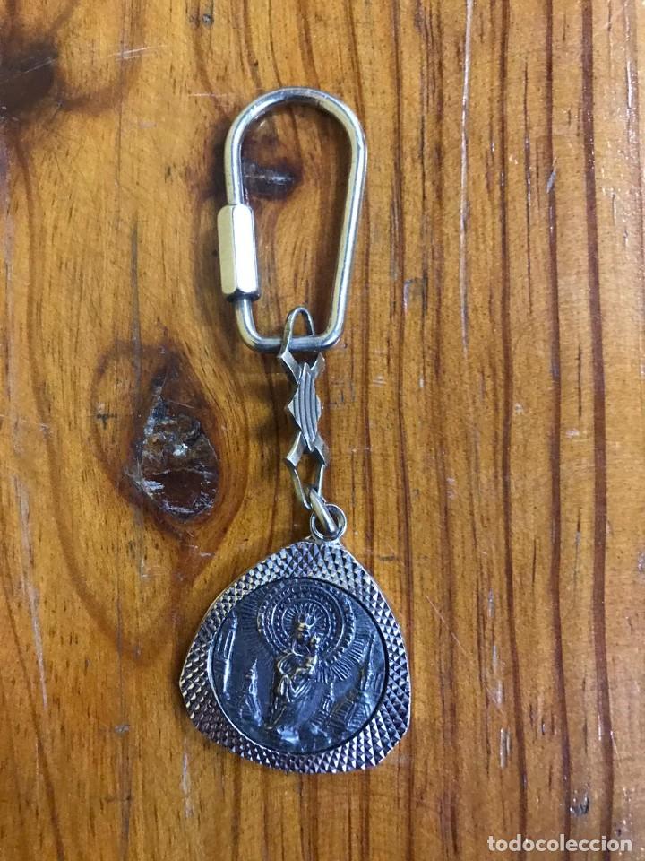 Coleccionismo de llaveros: LLAVERO VIRGEN DEL PILAR - Foto 2