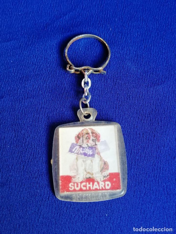 Collection of Keychains: SUCHARD CHOCOLATES- PUBLICIDAD A&Ntilde;OS 60 CON IMAGEN EN MOVIMIENTO PERRO