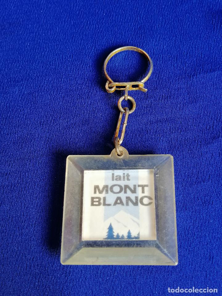 Collection of Keychains: PUBLICIDAD LECHE MONT BLANC LLAVERO A&Ntilde;OS 60