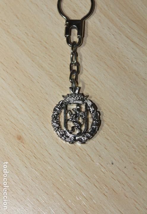 Sammlung von Schl&uuml;sselanh&auml;ngern: LLAVERO DEL EXCELENTISIMO AYUNTAMIENTO DE ZARAGOZA. ESCUDO DE LA CIUDAD. A&Ntilde;OS 70. METAL.