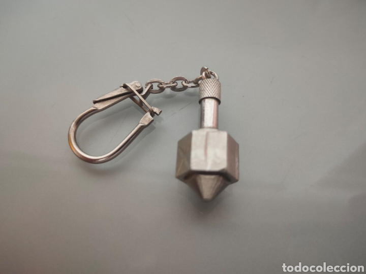 Coleccionismo de llaveros: ANTIGUO LLAVERO PLOMADA DIFICIL - Foto 3