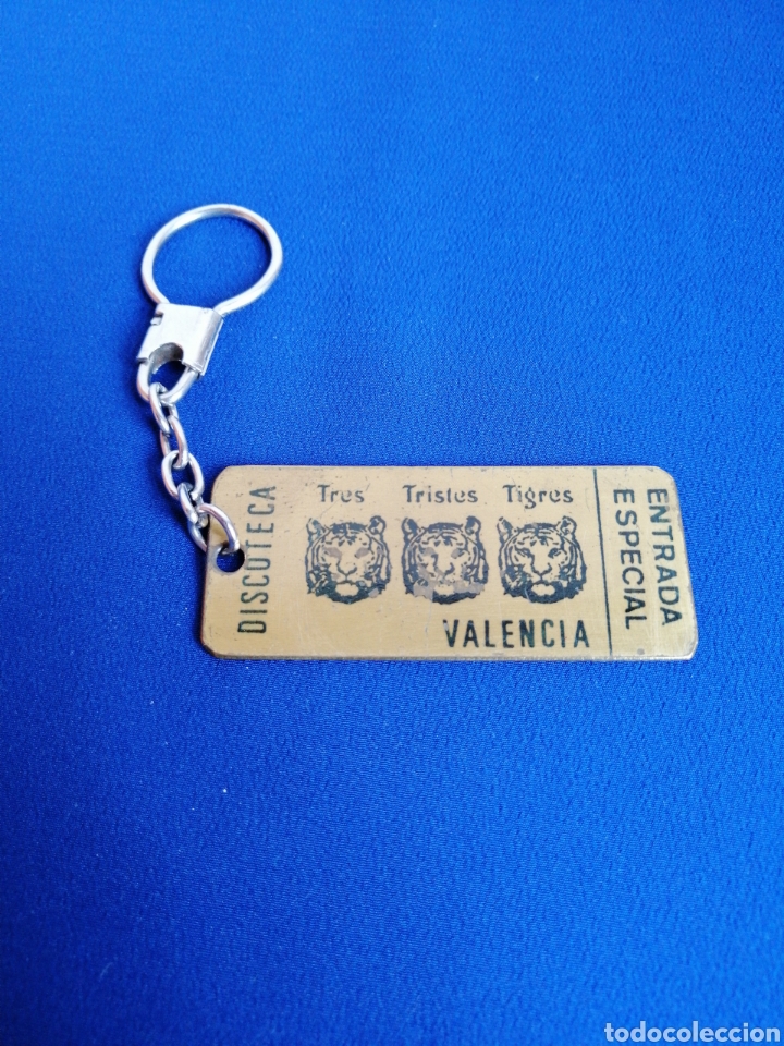 Coleccionismo de llaveros: DISCOTECA TRES TRISTES TIGRES VALENCIA SALA M&Iacute;TICA DIFICIL DE CONSEGUIR