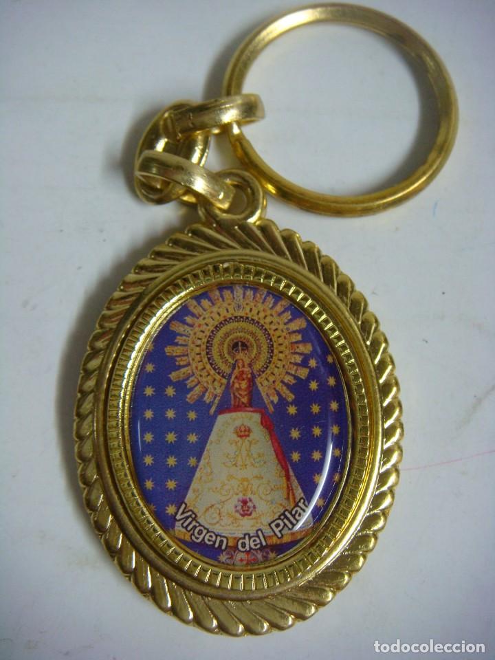 Coleccionismo de llaveros: LLAVERO IMAGEN DE LA VIRGEN DEL PILAR -(&)