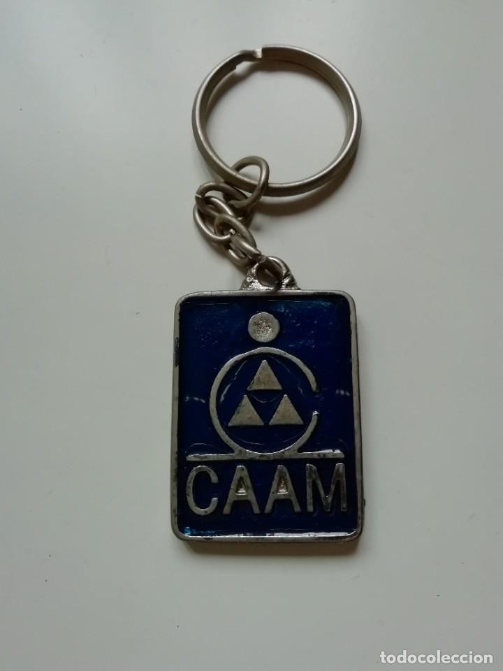 Sammlung von Schl&uuml;sselanh&auml;ngern: 2 LLAVEROS ANTIGUOS DE LA CAJA DE AHORROS DE ALICANTE Y MURCIA CAAM - EN BUEN ESTADO
