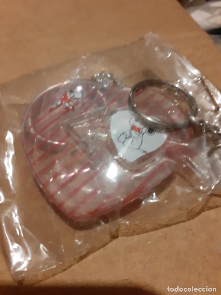 Coleccionismo de llaveros: LLAVERO DOBLE CORAZ&Oacute;N SNOOPY A ESTRENAR * - Foto 1
