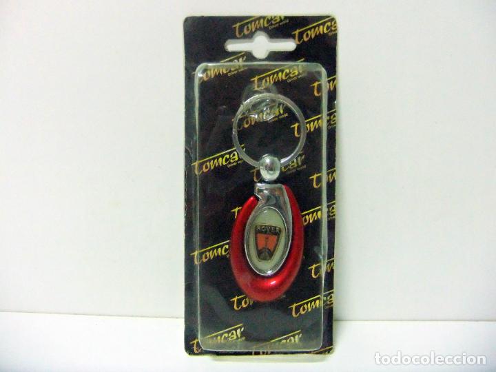 Coleccionismo de llaveros: LLAVERO ROVER TOMCAR DRIVER WORLD - LOGO KEYRING CAR PUBLICIDAD COCHE AUTOM&Oacute;VIL AUTO