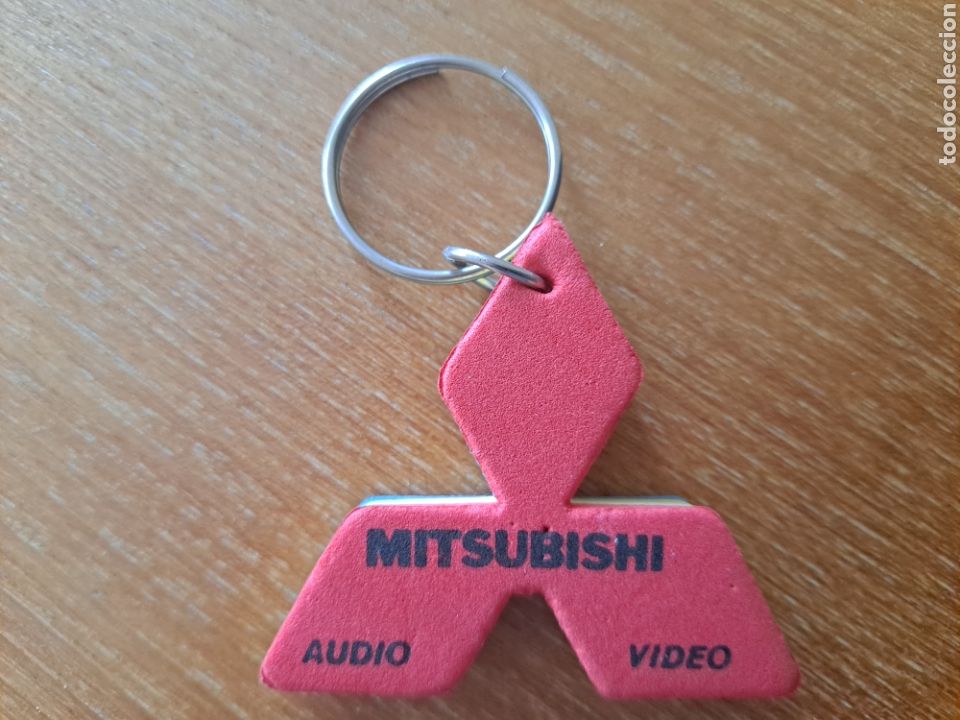 Coleccionismo de llaveros: Llavero clauer Mitsubishi Audio Video