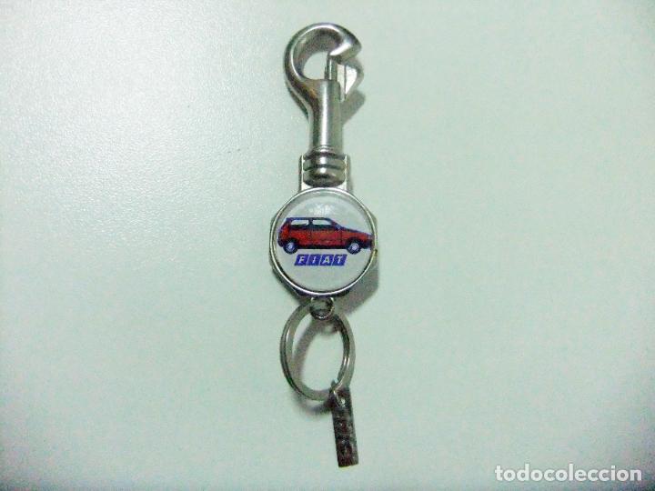 Coleccionismo de llaveros: LLAVERO FIAT VIMO-AUTO M&Eacute;RIDA NICI PUBLICIDAD COCHE AUTOM&Oacute;VIL AUTO CONCESIONARIO CAR KEYRING UNO