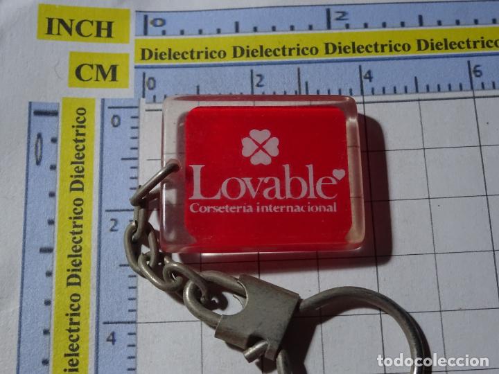 Coleccionismo de llaveros: LLAVERO DE LENCER&Iacute;A CORSETER&Iacute;A LOVABLE - Foto 1