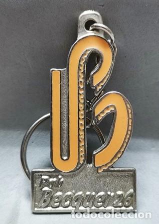 Coleccionismo de llaveros: LLAVERO DE METAL PUB BECQUER 26, SEVILLA - LLAV-12416 - B-346