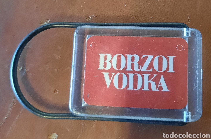 Coleccionismo de llaveros: Llavero vodka Borzoi - Foto 1