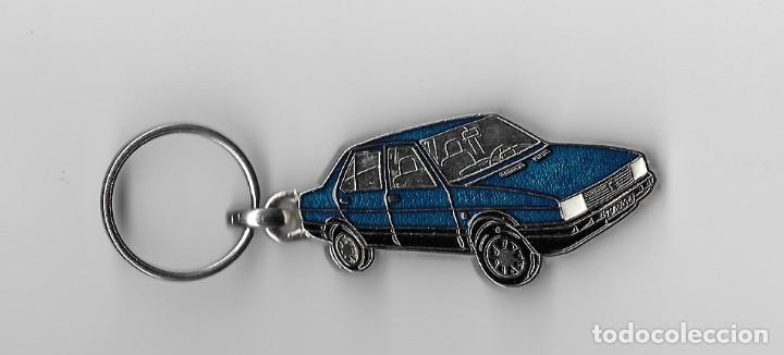 Coleccionismo de llaveros: Llavero coche **SEAT MALAGA** color azul (A&Ntilde;OS 90)