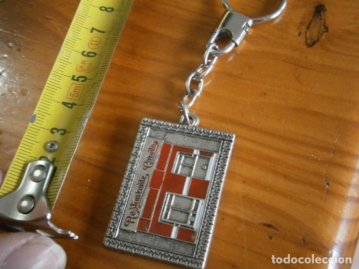 Collection of Keychains: LLAVERO A&Ntilde;OS 70/80, DE RESTAURANTE CORINTO (ZARAGOZA)