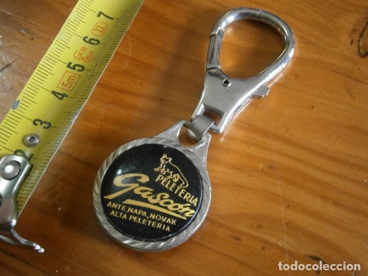 Collection of Keychains: LLAVERO A&Ntilde;OS 70/80, DE PALETERIA GASCON (ZARAGOZA)