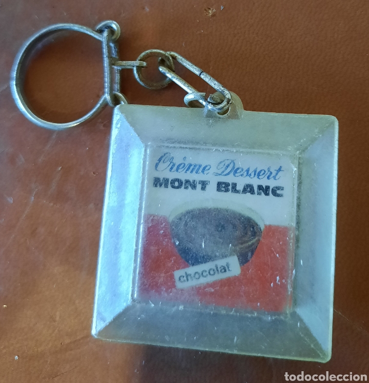 Coleccionismo de llaveros: Llavero leche mont blanc - Foto 2
