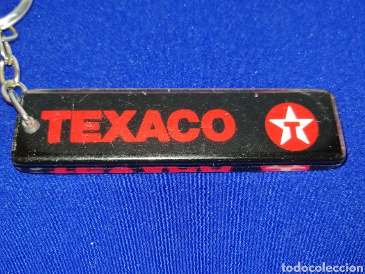 Coleccionismo de llaveros: TEXACO LLAVERO GASOLINERA - Foto 2