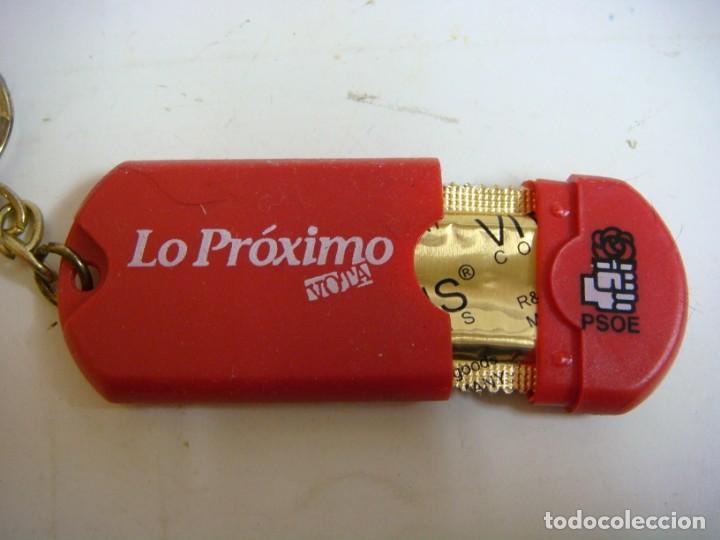 Collection of Keychains: LLAVERO DE LO PROXIMO VOTA PSOE -(&)