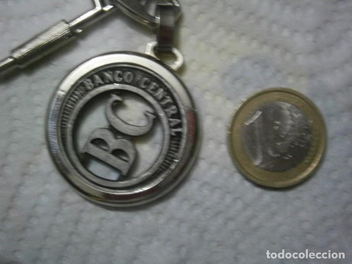 Collectionnisme de portes-cl&eacute;s: LLAVERO A&Ntilde;OS 70/80 DE BANCO CENTRAL, BC