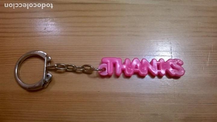Sammlung von Schl&uuml;sselanh&auml;ngern: Llavero Thanks