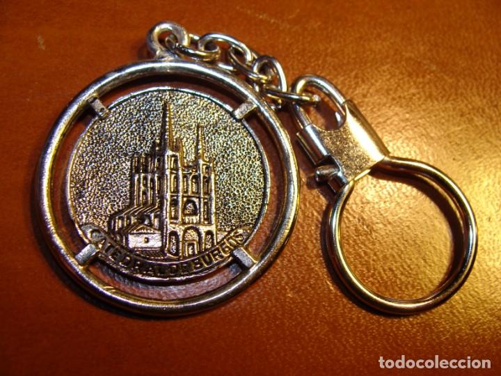 Collection of Keychains: ANTIGUO LLAVERO DE COLECCION DE VIAJES CATEDRAL DE BURGOS A&Ntilde;OS 80 CAMINO DE SANTIAGO