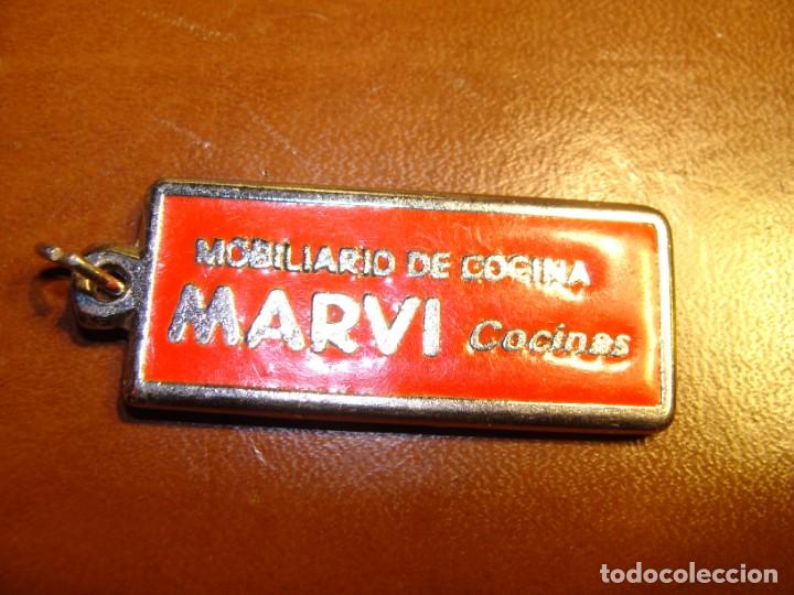 Collection of Keychains: ANTIGUO LLAVERO COCINAS MARVI ZARAGOZA