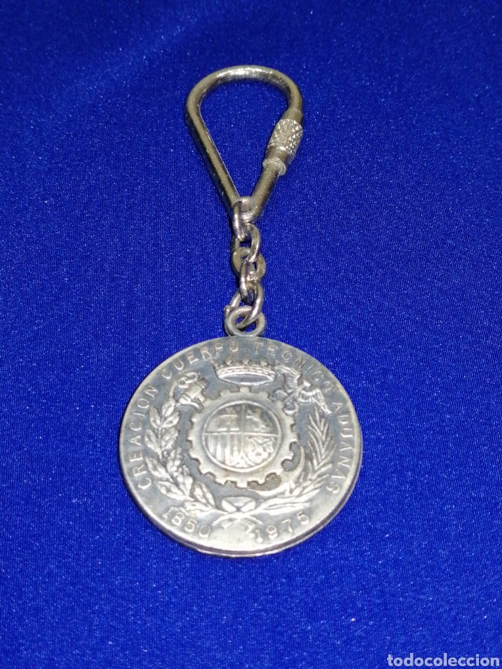 Sammlung von Schl&uuml;sselanh&auml;ngern: LLAVERO CREACI&Oacute;N CUERPO T&Eacute;CNICO DE ADUANAS 1850-1975