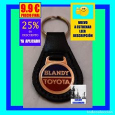 Coleccionismo de llaveros: TOYOTA BLANDY - CONCESIONARIO CANARIAS - LLAVERO ORIGINAL AÑOS 90 - RARO - 9.90 € FINAL
