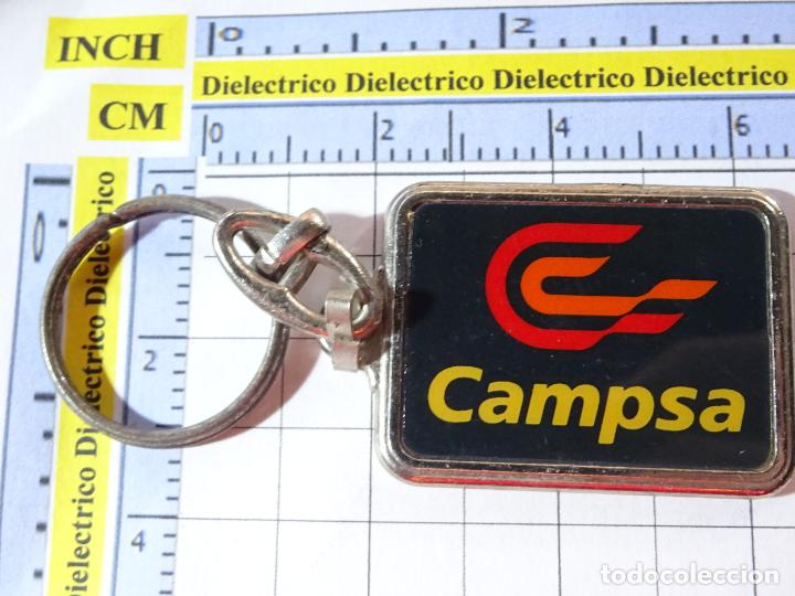 Collection of Keychains: LLAVERO DE COCHES / MOTOS. ESTACIONES DE SERVICIO GASOLINERAS CAMPSA
