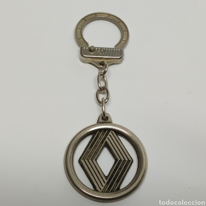 Collezionismo di Portachiavi: Antiguo llavero con emblema Renault a&ntilde;os 1972 - 1991