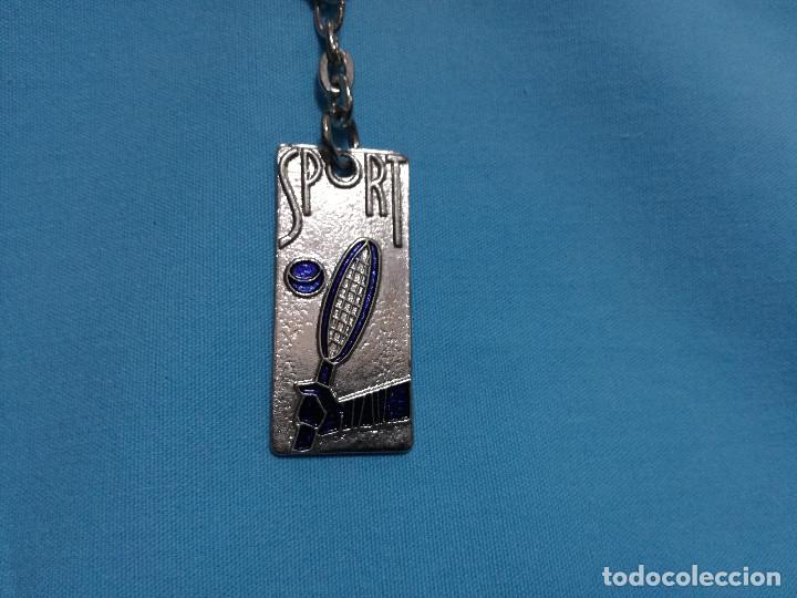 Sammlung von Schl&uuml;sselanh&auml;ngern: LLAVERO DE METAL - SPOR TENIS (DEPORTES)