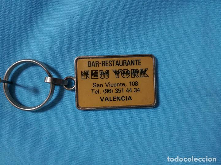 Coleccionismo de llaveros: LLAVERO DE METAL - BAR NEW YORK VALENCIA (DISCOTECA PUB BAR CLUB)