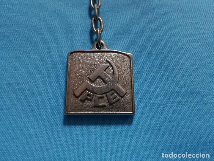 Coleccionismo de llaveros: LLAVERO DE METAL - PCE (POLITICA SINDICAL)
