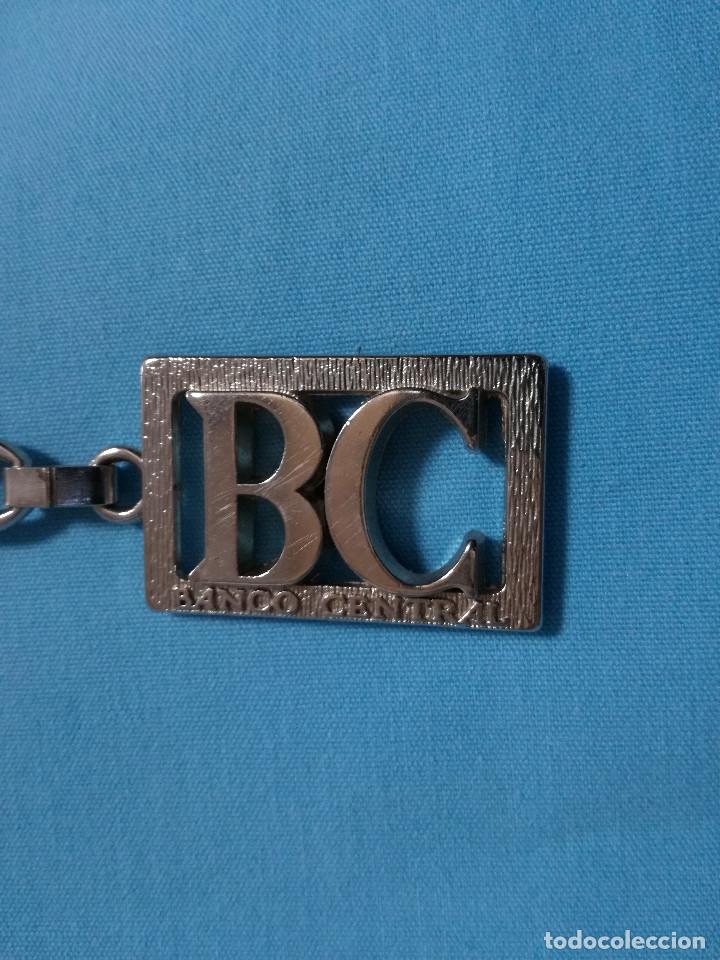 Coleccionismo de llaveros: LLAVERO DE METAL - BANCO CENTRAL (BANCOS Y CAJAS)