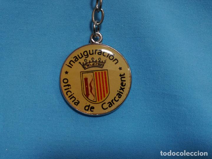 Coleccionismo de llaveros: LLAVERO DE METAL - CAJA TORRENTE - INAUGURACION OFICINA CARCAIXENT (BANCOS Y CAJAS)