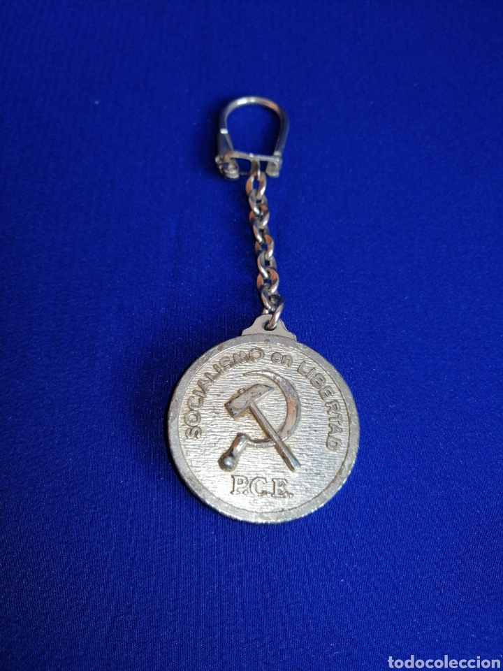 Sammlung von Schl&uuml;sselanh&auml;ngern: LLAVERO PARTIDO COMUNISTA ESPA&Ntilde;OL