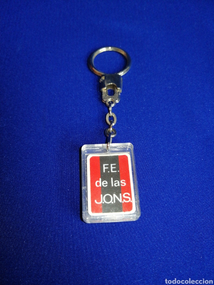 Coleccionismo de llaveros: LLAVERO F.E. DE LAS J.O.N.S. - Foto 2