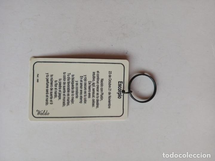 Coleccionismo de llaveros: Llavero Waldo Escorpio - Foto 1