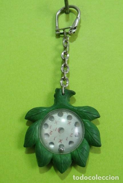 Coleccionismo de llaveros: Llavero Juego Bolas Adivina Quiniela 1x2 Publicitario Restaurante Riomar - Barrio Buen Pastor