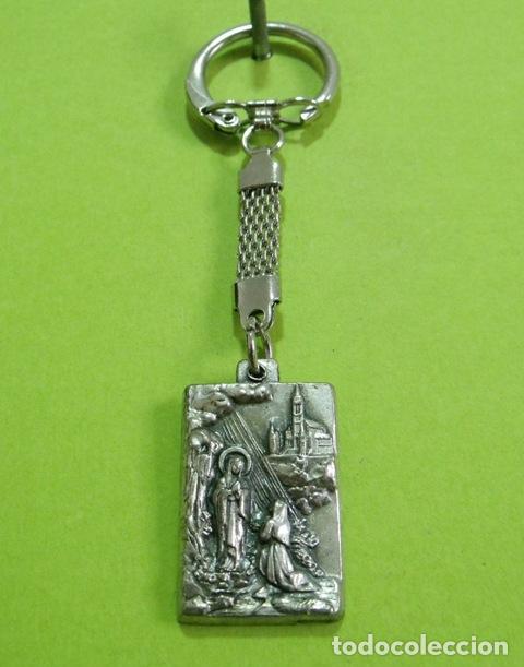 Coleccionismo de llaveros: Llavero Recuerdo Virgen Lourdes - Francia