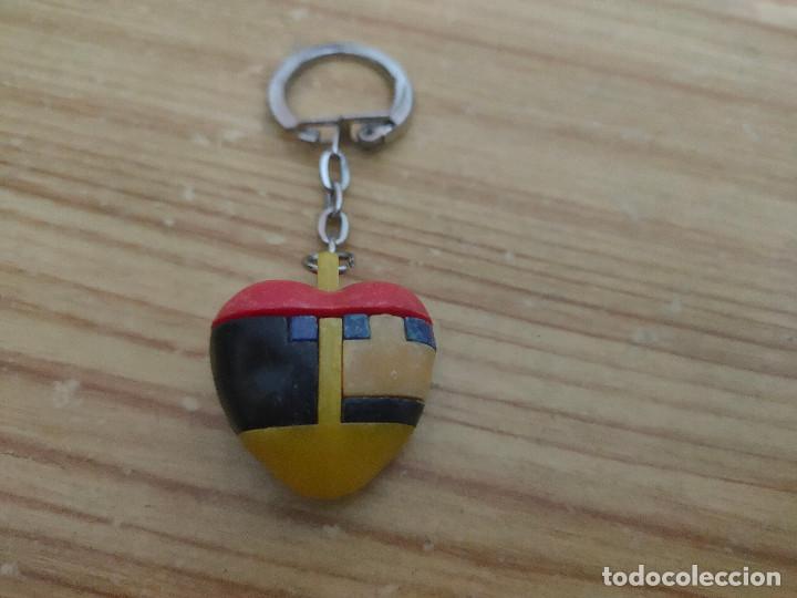 Coleccionismo de llaveros: Llavero puzzle / rompecabezas con forma de coraz&oacute;n - Foto 1