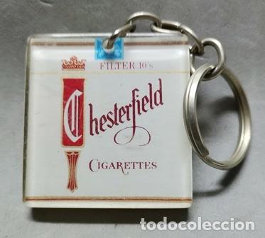 Coleccionismo de llaveros: LLAVERO DE METACRILATO CIGARRILLOS CHESTERFIELD - LLAV-13402 ,2 - B-397