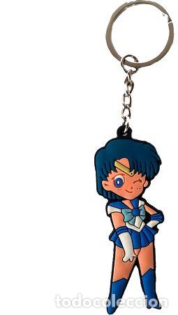 Coleccionismo de llaveros: llavero de goma ami sailor mercury anime sailor moon