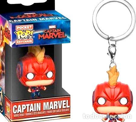 Coleccionismo de llaveros: funko pop llavero captain marvel w mask cm