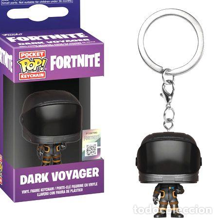 Coleccionismo de llaveros: funko pop pocket llavero fortnite dark voyager gamer