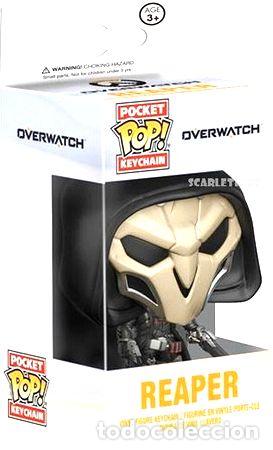 Coleccionismo de llaveros: llavero funko overwatch original pocket pop scarlet kids