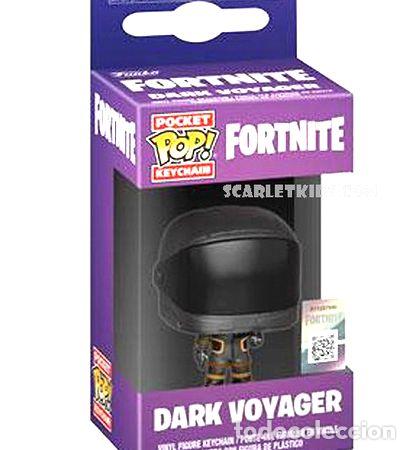 Coleccionismo de llaveros: funko pop llavero fortnite dark voyager original scarletkids