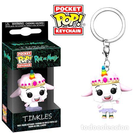 Coleccionismo de llaveros: funko pop pocket llavero rick and morty tinkles